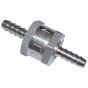 Inline Non Return Valve 8mm Tails Aluminium