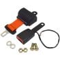 Retractable Hi Vis Orange Seat Belt for Thwaites 201 Dumper - 800 280