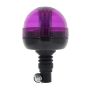 LED Purple Flashing Beacon (1/2 Lens) - Flexi DIN Spigot Fixing