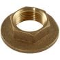 Brass Flanged Back Nut BSPP Thread