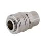 1/4" BSP Euro Air Line Female Thread Quick Coupler