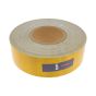 Yellow Conspicuity/ Reflective Tape ECE-104 50mm x 12.5m