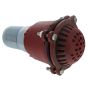 Foot Valve & Strainer Cast Iron Type Assembly with 4" Steel Hose Barb Tail