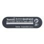 Name Plate for Makita BHP453 Combi Drill - 865459-6