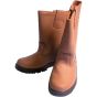 Tan Rigger Fur Lined Boots