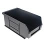 Black Plastic Wall Panel Storage Bins Size 2 - Pack of 20