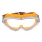 Uvex Ultrasonic Goggle (Clear) used with Respirators - Can be worn over glasses 