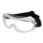 B-Brand Low Profile PVC Goggles, Anti-fog Polycarbonate Lens EN166 1BT (Clear) - 896 3349