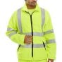 Carnoustie Fleece Jacket Class 3 High-Vis Polyester Fabric Saturn Yellow