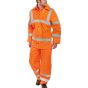 Lightweight Suit Class 3 HI-Vis EN20471 Water Resistant EN343 Orange