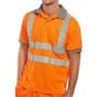 Polo Shirt Short Sleeved Hi-Vis GO/RT 3279 - Railway Certified Orange