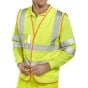 Multi-Purpose Hi-Vis Vest EN471 Class 2 Single Pre-Packed Saturn Yellow