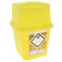 Sharps Bin Self Activating Inner Flap Ensures Safe Disposal 4.0L Capacity