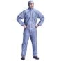 Tyvek Protech Hooded Coverall Fine Particles & Fibre Protection Blue