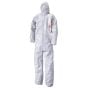 Tychem F Coverall Cha5 Offers Protection for a range of Chemicals Grey