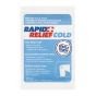 Rapid Relief Instant Cold Pack Small 4"x 6" White (Gentle Touch Technology)