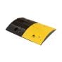 Eco Speed Bump Centre Black & Yellow 500L x 350W x 50H