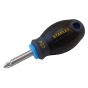 Stanley Screwdriver Pozi 2 - Length 30mm Stubby