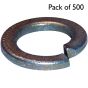 Metric Spring Washers, I.D: 6mm, Pack of 500