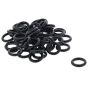 Metric Rubber O Rings, I.D 7mm, Thickness 2mm. Pack of 50