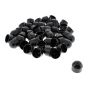 Nut Cap M12 (Black) - Pack of 50