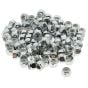 UNC Nylon Insert Locking Nuts, Zinc Plated, Size: 5/16" - Pack of 100