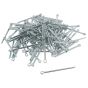 Diam: 3/16" x Length: 3" - Split Pins, 100 Pack