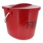 2 Gallon Plastic Fire Bucket with Lid