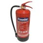 Dry Powder Fire Extinguisher - Suitable for Class A, B, C Fires  - 6kg