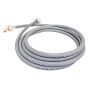 Ext. Inlet Water Hose 3M Straight Screw to 90 Deg fits Washing Machines