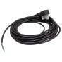 Mains Power Cable Replacement x8m - 2 core 0.75mm - UK Fitted 13Amp Plug Suitable for Vacuum Cleaners