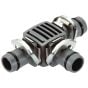 T-Joint Spray Nozzles 13mm Irrigation Pipe Connector fits Gardena Micro-Drip Sprinkler Systems (pack of 2) - 8329-20