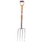 Expert Steel Soft Grip Garden Fork