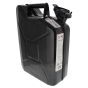 Steel Jerry Can (Jerrican) - 10 Litre - Black