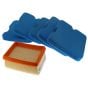 Filter Set for Makita EK8100 Disc Cutters - OEM No. 957173611