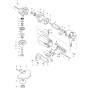 Main Assembly for Makita 9607B Angle Grinder