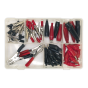 Crocodile Clip Assortment 60pc Red & Black Sealey Part No. AB023CA