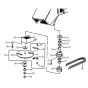 Blade Set -1 Assembly  for Stihl/ Viking AB 4080 S Petrol Shredder