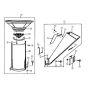 Funnel Assembly  for Stihl/ Viking AB 4099 SE Petrol Shredder