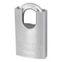 ABUS 83/50 Chrome Plated Brass Padlock Closed Shackle