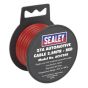 Automotive Cable Thick Wall 27A 2.5mtr Red Sealey Part No. AC2725R