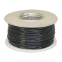 Automotive Cable Thin Wall Single 2mm(sq) 28/0.30mm 50mtr Black Sealey Part No. AC2830BK