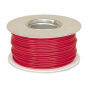 Automotive Cable Thin Wall Single 2mm(sq) 28/0.30mm 50mtr Red Sealey Part No. AC2830RE