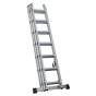 Aluminium Extension Combination Ladder 3x7 EN 131 Sealey Part No. ACL307