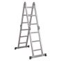 Aluminium Folding Platform Ladder 4-Way EN 131 Sealey Part No. AFPL1