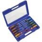 Screwdriver Set with Carry-Case 11pc GripMAX Sealey Part No. AK4303