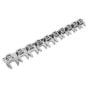 Crow's Foot Open End Spanner Set 10pc 3/8"Sq Drive Metric Sealey Part No. AK5989