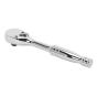 Ratchet Wrench 1/4"Sq Drive Dust-Free Pear-Head Flip Reverse Sealey Part No. AK660DF