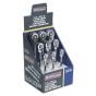 Ratchet Wrenches 1/4", 3/8" & 1/2"Sq Drive Pear-Head Flip Reverse Display Box of 9 Sealey Part No. AK6648DB