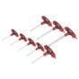 Ball-End Hex Key Set 8pc T-Handle Metric Sealey Part No. AK7144